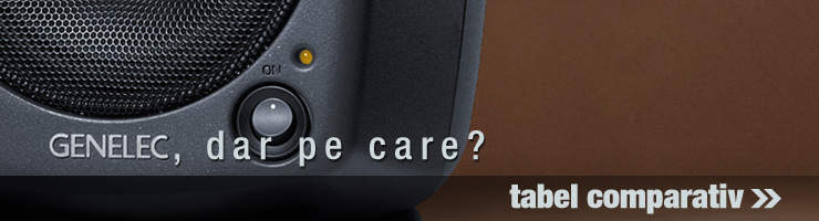 Genelec - tabel comparativ Genelec - tabel comparativ