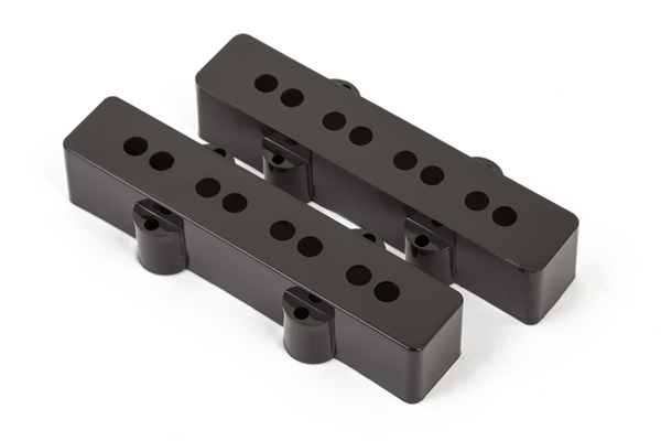 Pickup Covers Pure Vintage Jazz Bass Black (2)