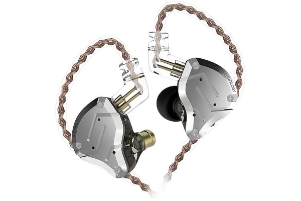 KZ Acoustics ZS10 PRO Silver Black KZ Acoustics ZS10 PRO Silver Black