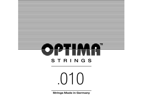 Optima Chrome strings round wound E.010 Optima Chrome strings round wound E.010