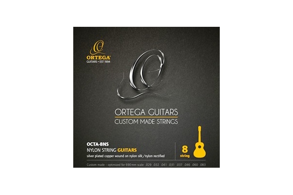 Single String - Nylon Silver- plated Copper Wound - Single String 032