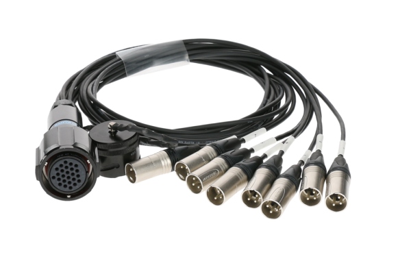 Klotz OT1000 - RMP 25p F - 8x XLR 3p M8-channel - digital fanout - PVC - Neutrik®