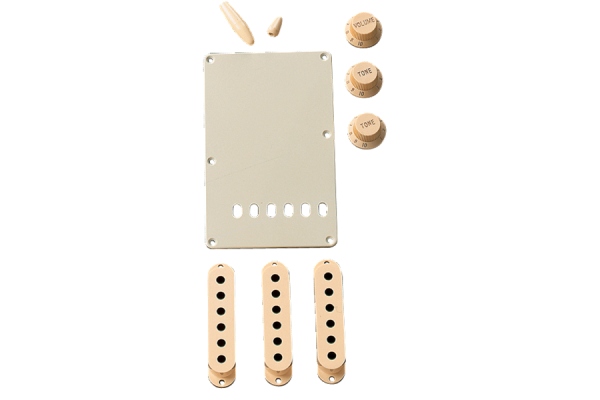 Accessory Kit Stratocaster Aged White