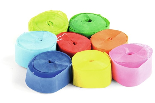 Slowfall Streamers 10mx1.5cm, multicolor, 32x