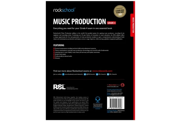  Rockschool Music Production - Grade 4 (2016)