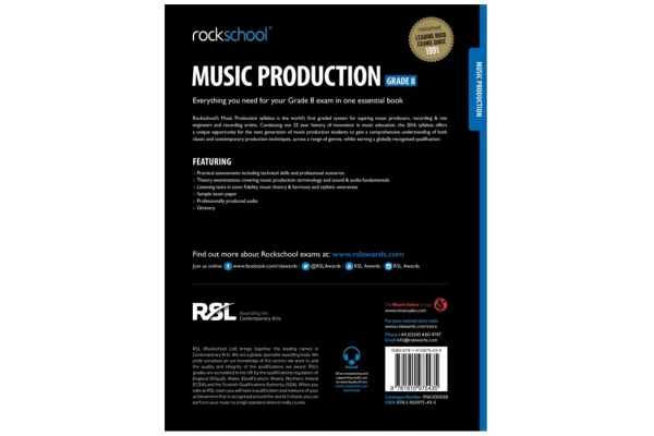  Rockschool Music Production - Grade 8 (2016)