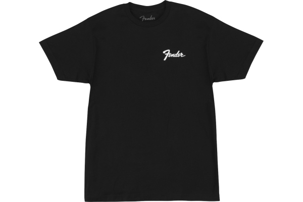 Fender Transition Logo Tee Black S Fender Transition Logo Tee Black S