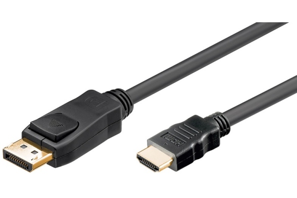 Goobay Cablu DisplayPort la HDMI 3m Goobay Cablu DisplayPort la HDMI 3m