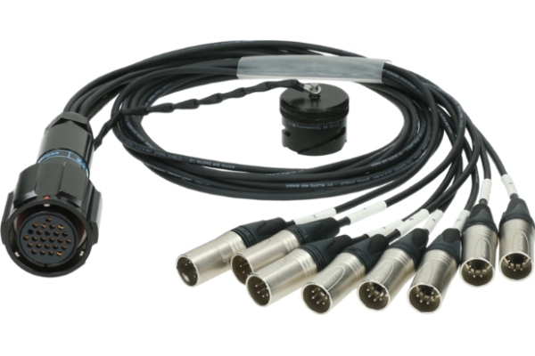 Klotz OT1000 - RMP 37p F - 8x XLR 5p M / 4x XLR 5p F12-channel - DMX fanout - PVC - Neutrik®