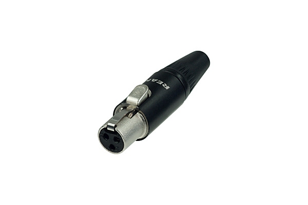 Neutrik Rean RT3FC-B Mini XLR 3pin Neutrik Rean RT3FC-B Mini XLR 3pin