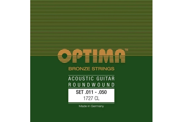 Optima Bronze Roundwound - Set Custom Light Optima Bronze Roundwound - Set Custom Light