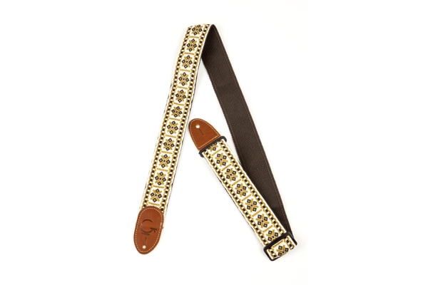 G Brand Strap Diamond Brown Ends