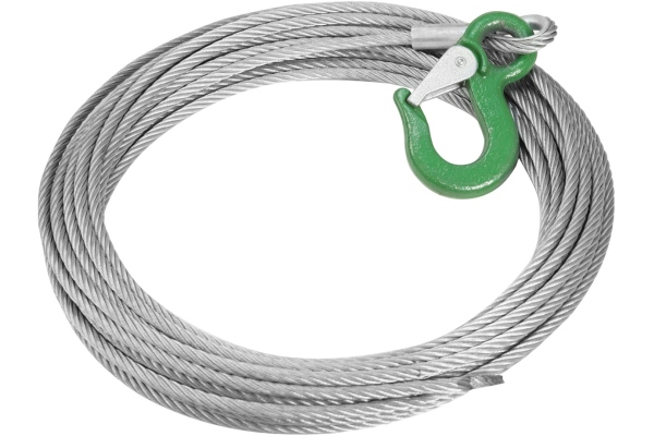 No brand Tower Steelrope 8mm w. clamp No brand Tower Steelrope 8mm w. clamp