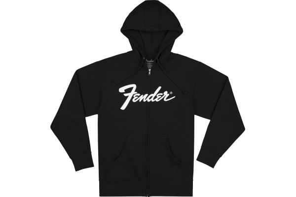 Fender Transition Logo Zip Front Hoodie Black S