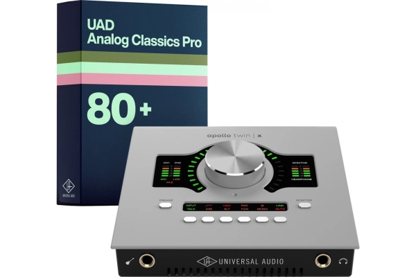 Apollo Twin X DUO with UAD Analog Classics Pro