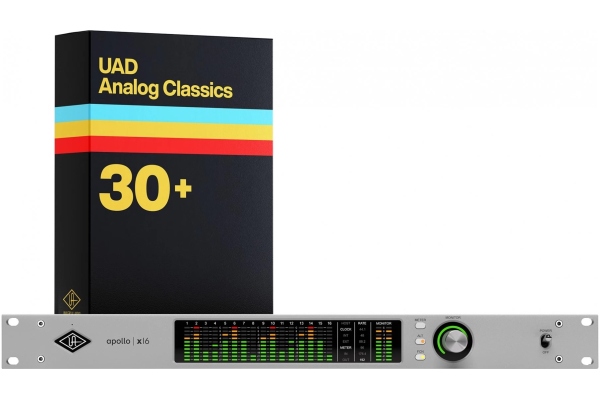 Apollo x16 with UAD Analog Classics