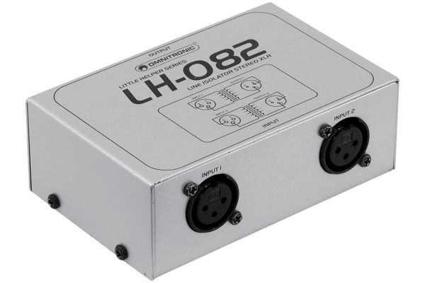 Omnitronic LH-082 Stereo Isolator XLR