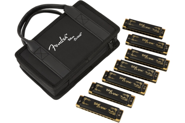 Fender Blues DeVille Harmonica 7 Pack Case