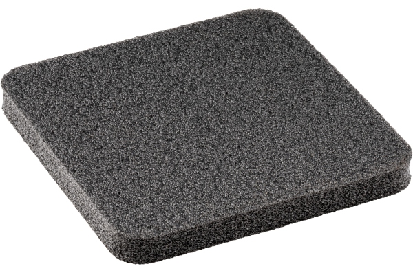 Hardcase Rubber Foam Pad - 100 x 100 mm 8 Pack old Nr: P1085