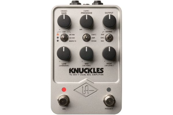 Universal Audio UAFX Knuckles 92 Dual Rec Amplifier