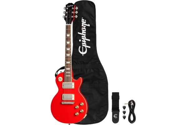 Epiphone Power Player Les Paul Lava Red Guitar Set