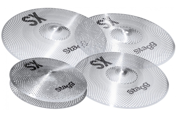 Stagg Silent Cymbals SXM SET 14/16/18/20 Stagg Silent Cymbals SXM SET 14/16/18/20