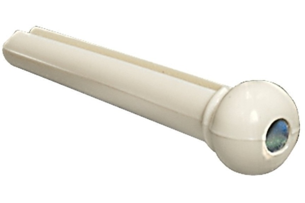 Gewa Bridge plug cu Abalone-dot, alb Gewa Bridge plug cu Abalone-dot, alb