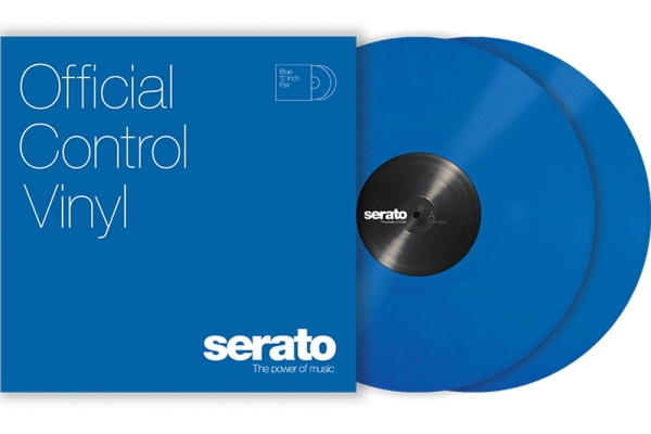 Serato Control Vinyl 2x12 - Blue