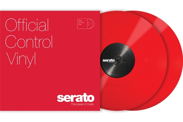 Serato Control Vinyl 2x12 - Red