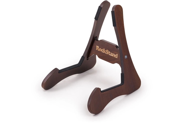 RockStand Wood A-Frame Stand - Acoustic - Brown Oak