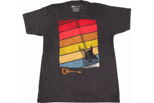 Chauvet Charvel Sunset T-Shirt Charcoal XL Chauvet Charvel Sunset T-Shirt Charcoal XL