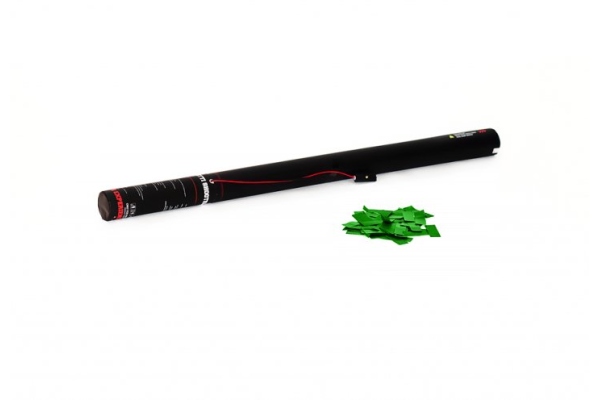 Electric Confetti Cannon 80cm, dark green