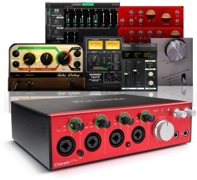Focusrite Clarett 4Pre USB na vrcholu nejlepších audio rozhraní v roce 2018