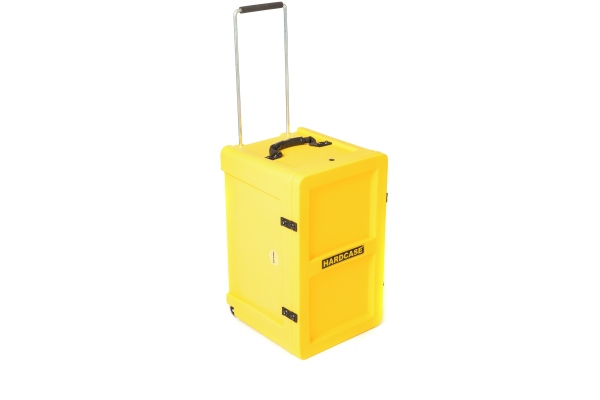 Hardcase Cajon Case - Yellow/full velour Lining
