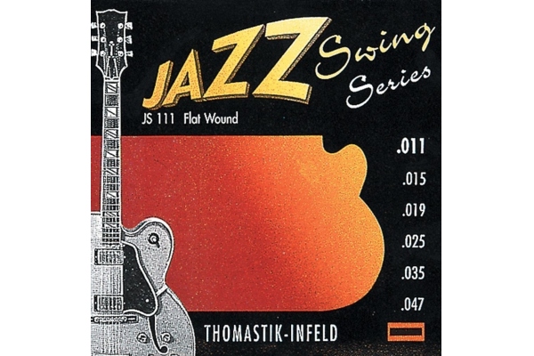 Thomastik Corzi chitara electrica Jazz Swing Series Nickel Flat Wound Set
