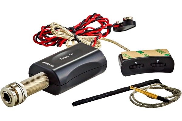 Output Jack /Preamp Set + 4 Element Piezo Bar - Ukulelenn