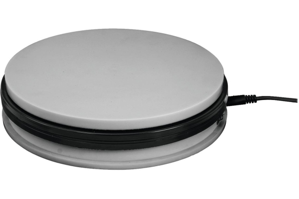 Rotary Plate 25cm up to 25kg silver