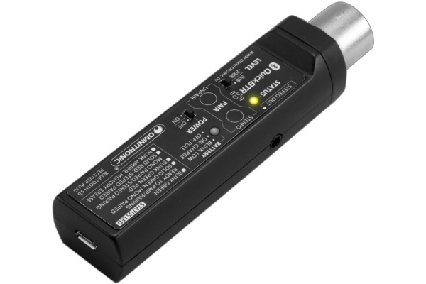 Omnitronic QuickBTR-5.0 XLR Aptx Bluetooth 5.0 Receiver