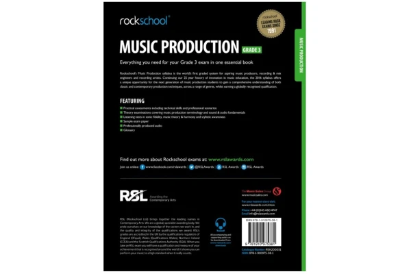  Rockschool Music Production - Grade 3 (2016)