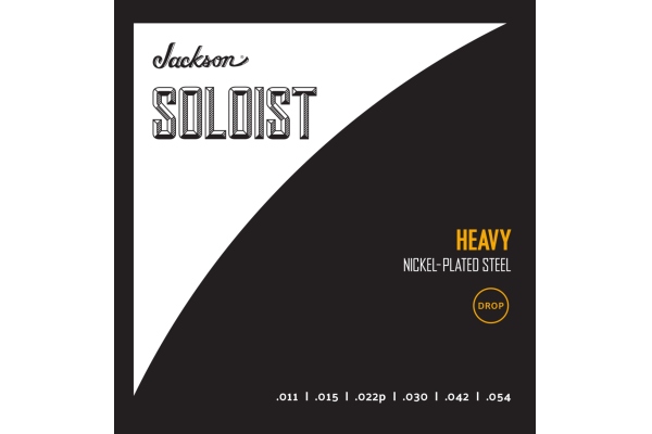 Jackson Soloist™ Strings Drop Heavy .011-.054