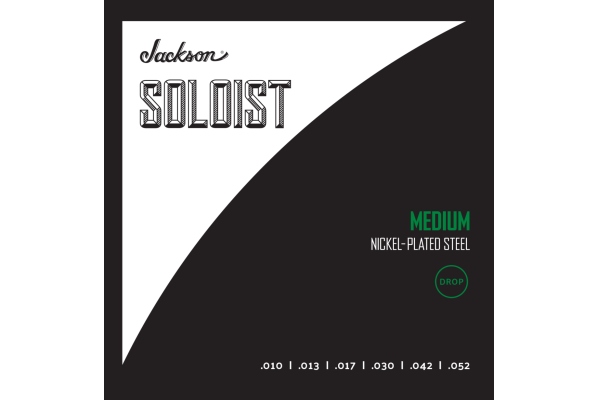 Jackson Soloist Strings Drop Medium .010-.052