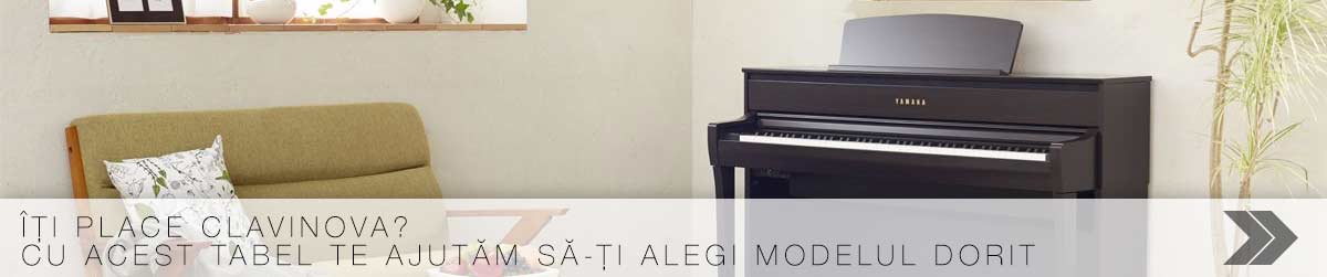 Clavinova - tabel comparativ Clavinova - tabel comparativ