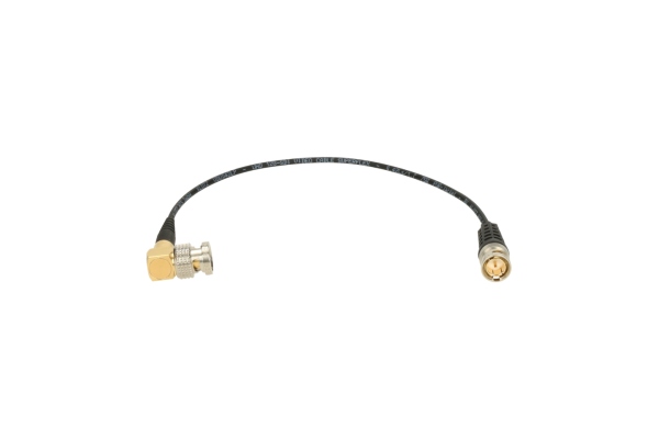ultra thin super flex UHD patch cable - BNCPro angled plug - BNCslim plugfor HD / UHD / 12G / 4K / 8K - 0,5 m