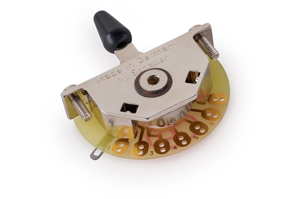  Blade Switch, 3-Position, 7-Pole - Black Tip