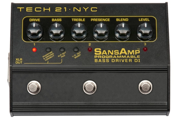 Tech 21 Programmable Bass Driver DI Tech 21 Programmable Bass Driver DI