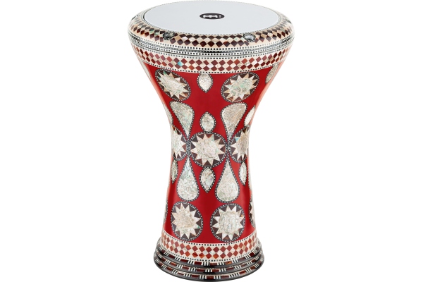 Meinl AE Egypt Doumbek, White Pearl, Mosaic Imperial - 8 3/4 Meinl AE Egypt Doumbek, White Pearl, Mosaic Imperial - 8 3/4