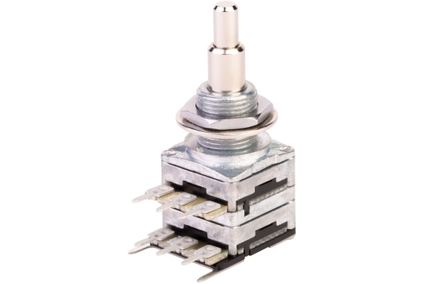 MEC Pickups  Mono Stacked Potentiometer, B50K/cc / B500K