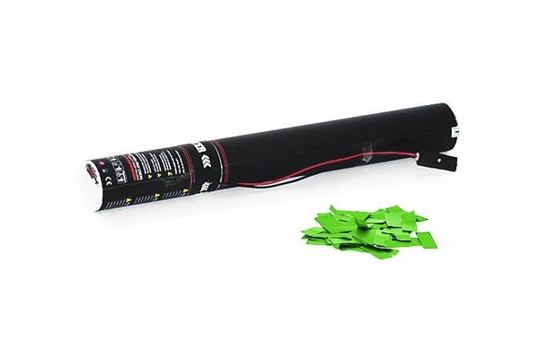 Electric Confetti Cannon 50cm, light green