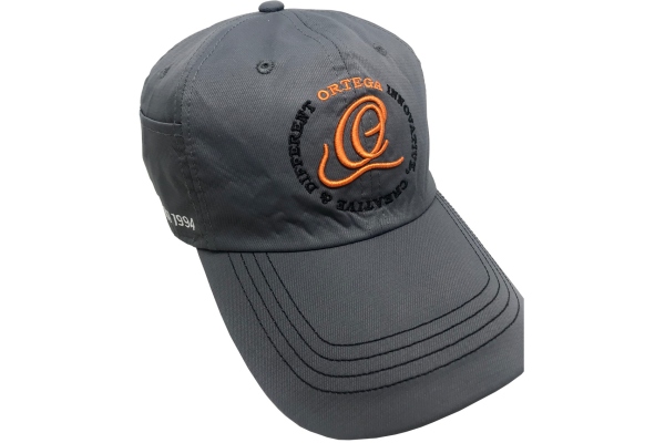 Ortega Base Cap - charcoal embrodered Ortega Base Cap - charcoal embrodered