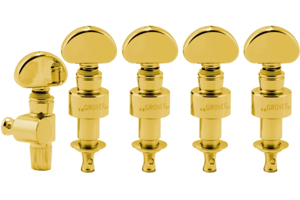 Grover 121G5 Geared Banjo Pegs Gold Grover 121G5 Geared Banjo Pegs Gold